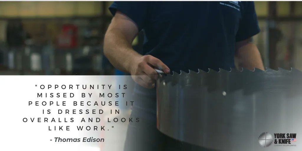 York Saw & Knife on Twitter "We don't shy away from hard work at York