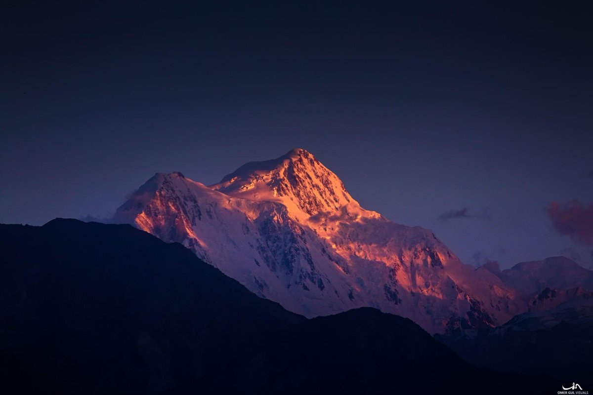 Gm gm from Chongra peak, Nanga Parbat massif. #nftphotography #nftart