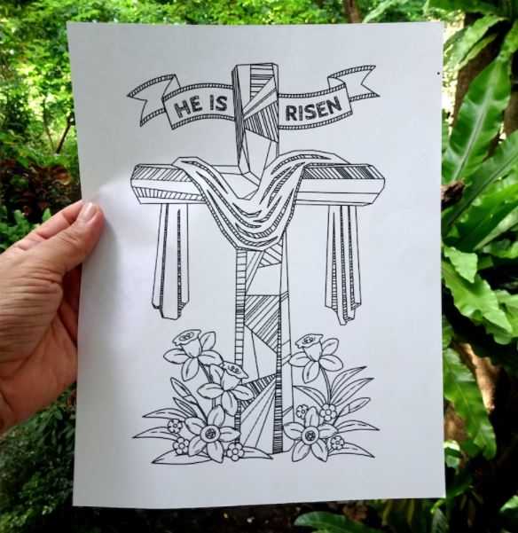 RicldpArtworks's tweet photo. The Easter Cross Coloring Pages https://t.co/MiE6WTpJg5 #Etsy #printable #EasterCross #AdultColoring #Easter https://t.co/XIjjTr4faA