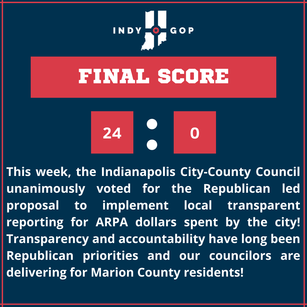 Thank you, <a href="/CouncilorHart/">Michael-Paul Hart</a> and <a href="/IndyCouncilGOP/">Indy Council GOP</a>, for leading on this issue! Indy deserves accountability!