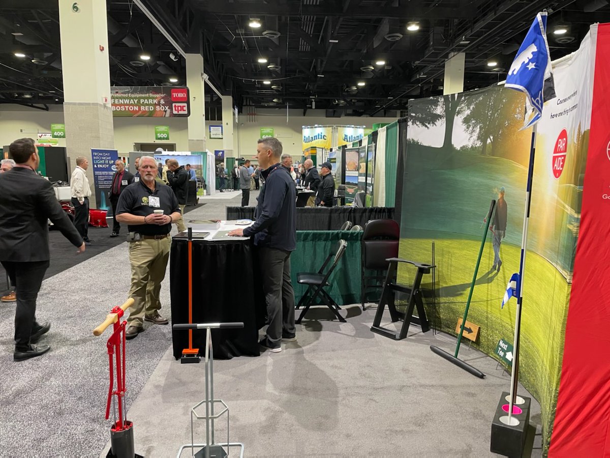 ParAide's tweet photo. Double duty trade show week for the Par Aide crew! 
 Working both the @NE_RTF show in Providence, RI and the @Reindersinc Turf Conference outside of Milwaukee, WI this week.

Stop by our booths if you are attending one of these great events! https://t.co/syeA2DXtkr