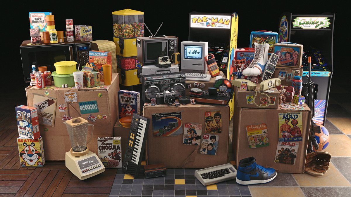 mikecampau's tweet image. Almost a year since I created &quot;Unboxing Memories&quot; on @foundation, and I want to give a shout out to the collectors who helped catapult my NFT journey, and also shared the same childhood memories 💖! #80s #NotABoomer 

@0x_brain 
@dmorey 
@Minsoo_bae 
@RubenIreland 

🙏🏼