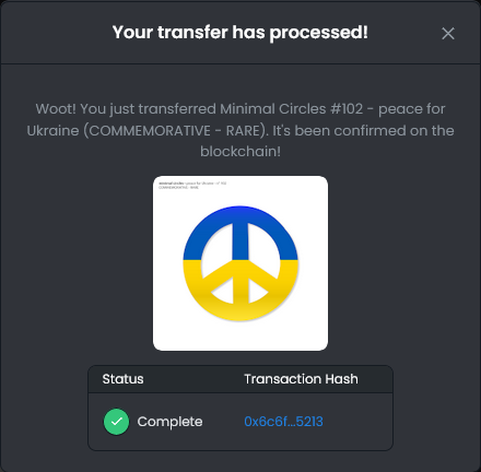just airdropped yours guys! Peace ✌️💙💛
#NFTfamily #nft #nftcollector 

<a href="/lanaimutt/">Lanaimutt</a>
<a href="/0xposi/">owob</a>
<a href="/fauzansaos/">fauzansaos</a>
<a href="/srkecap/">Sarno Kecap</a>