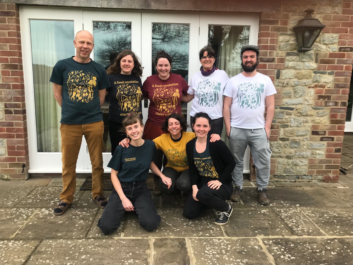 Hugely overdue, we’re so happy to be able to come together as a team for the first time IN TWO YEARS @ 42 Acres to reflect &amp; plan <a href="/GaiaFoundation/">The Gaia Foundation</a> with thanks to funder Be The Earth