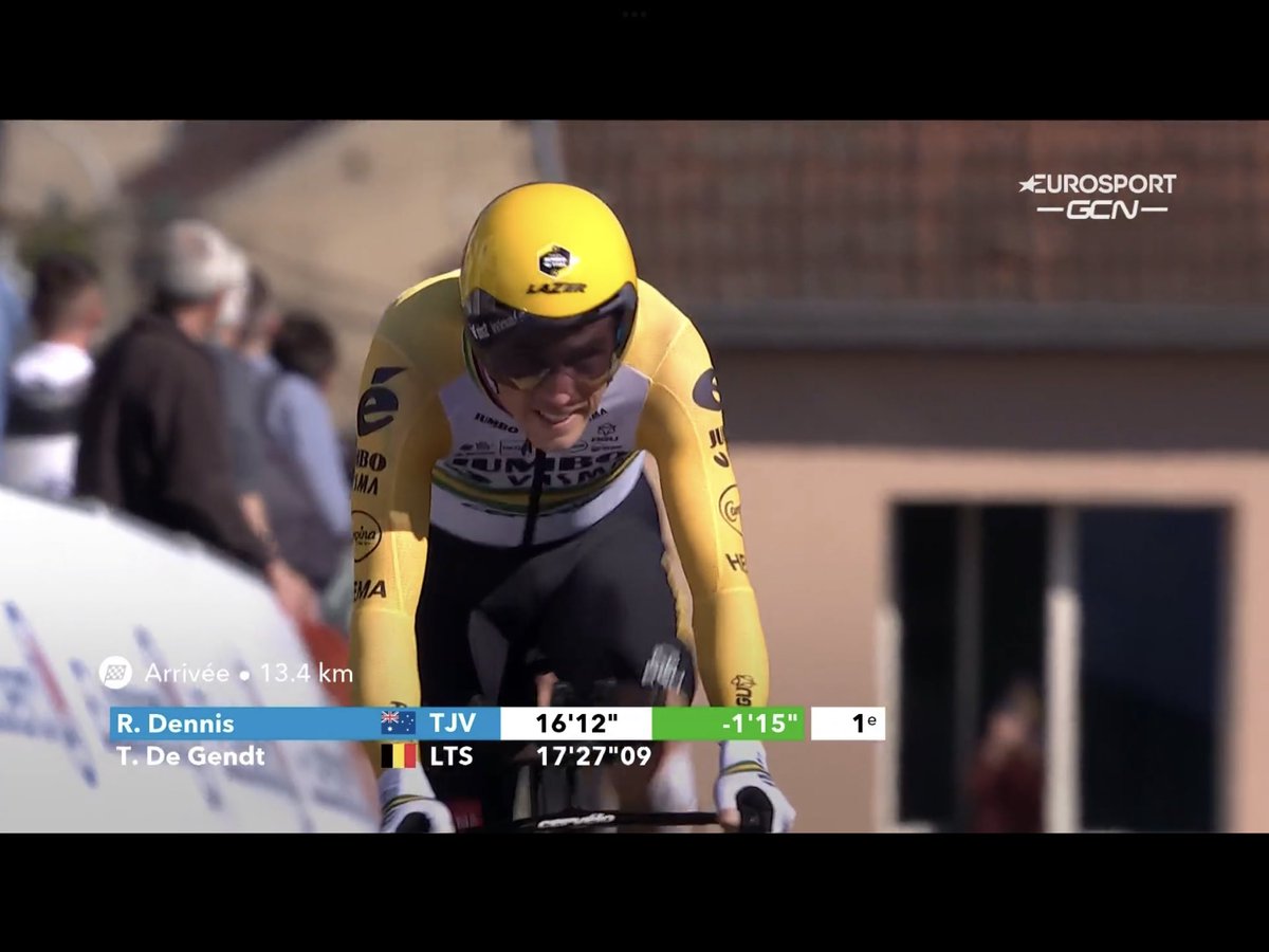 RichardKeeskamp's tweet photo. TT day all the way 🥇🥈🥉congrats @WoutvanAert @rogla #RohanDennis 💪🏻💪🏻💪🏻incredible performance #ParisNice2022 @JumboVismaRoad #CerveloP5 https://t.co/SwH7l3gUiv