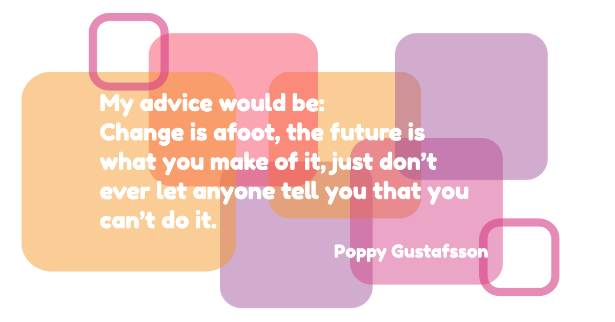 CandiB0X's tweet image. Continuing the representation, today we want to mention some amazing females in the digital space. 

Here's a quote from Poppy Gustafsson who shaped what #CyberSecurity looks like today, gaining OBE status founding #darktrace 

#femaledesign #femaletechforgood