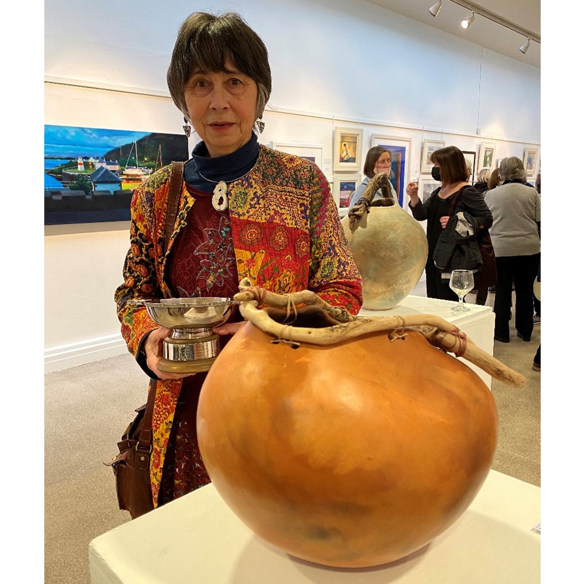 EDLC_Culture's tweet photo. CONGRATULATIONS to the prize winners at the GSWA exhibition at the #LillieArtGallery. It's a cracking show &amp; you can purchase some amazing art to take home too!

#gswa #womenartists #gallery #exhibition #paintings #appliedart #karenstrang #lesleybanks #irenemccann #annemorrison https://t.co/VfEamVA24F