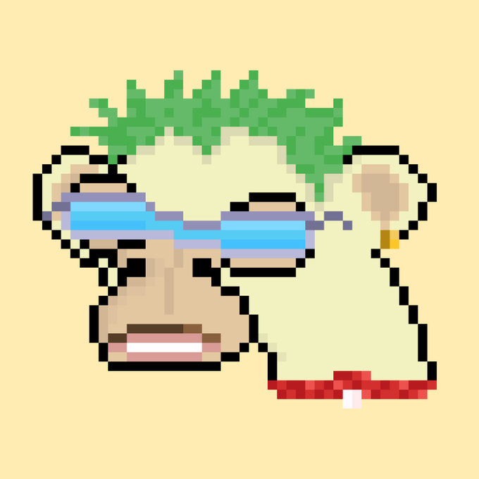 Pixel Ape Rowboat Club (PARC) tweet media