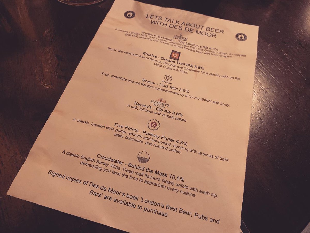 Lovely night out at @RustyBucketPub The incredibly knowledgeable @desdemoor taught us all something new about English beer! Lovely beers. Lovely Setting. Lovely People👌🏻 #koomorbrewingco #koomor #therustybucket #desdemoor #talkingbeer #beertasting #berwerynightout #itsresearch