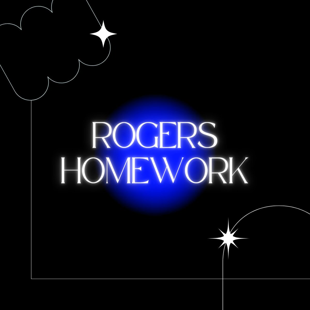 rogers homework 🦸🏼♂️ ( open! ) tweet media