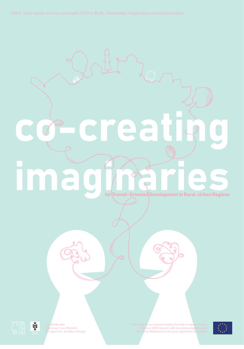 TODISRUR's tweet photo. Could you illustrate your project?
Lisa Buldeo Rai (ESR 6) accepted the challenge and represented her research on co-creating new imaginaries for TOD in RURs! #TODISRUR #mobility #earlystageresearcher
@MSCActions https://t.co/RUhTp0m3K2