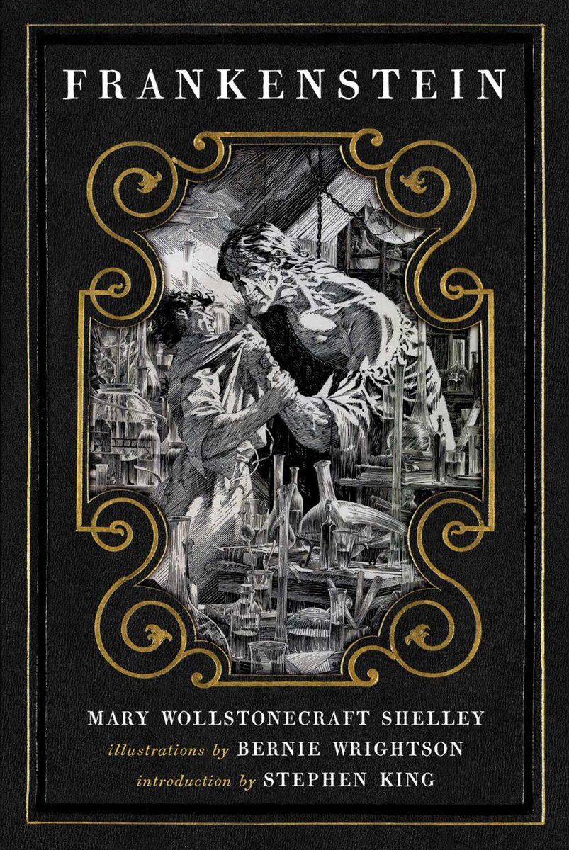 thenerdtheword's tweet photo. Today in Nerd History, Over 200 years ago, what is considered "The World's First Science Fiction Novel" was published in 1818. That Novel, none other than Mary Shelly's Frankenstein. https://t.co/Dyn9yLrvH4