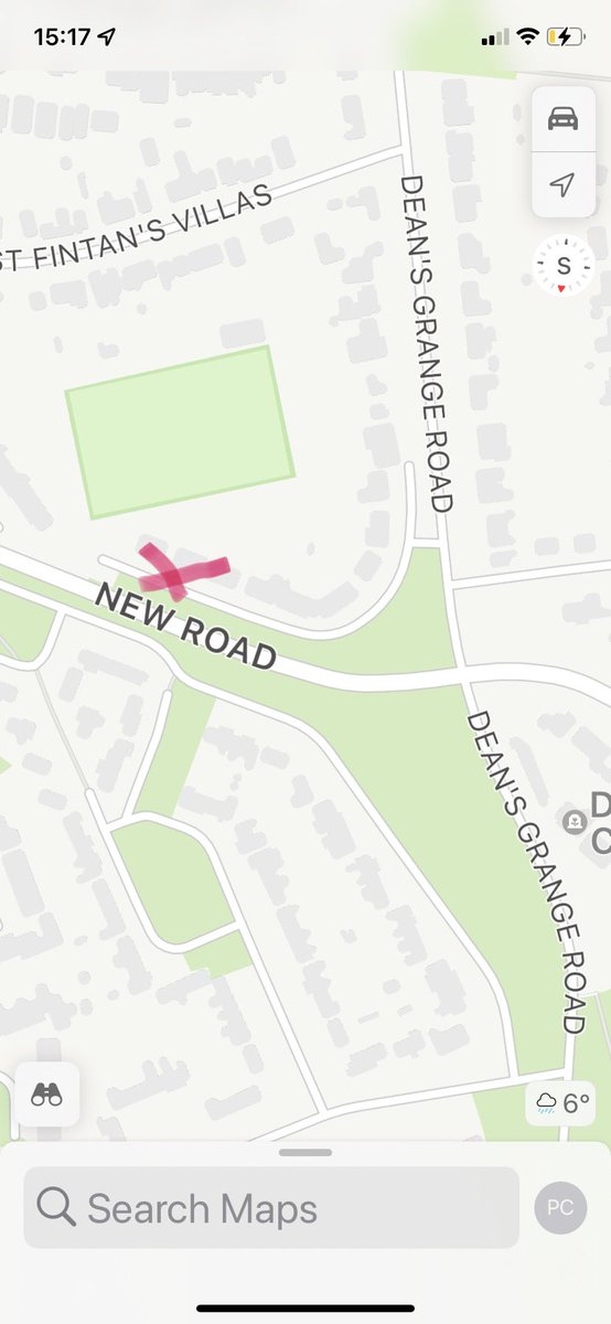 Seeking help - white SUV smashed into the back of my car at 13:10 today in Deansgrange, south Dublin, and fled the scene. Might anyone have dashcam footage? Maybe, like me, you were on the way to pick up a kid from school at the time? (I’m okay.) Details on map. Pls RT