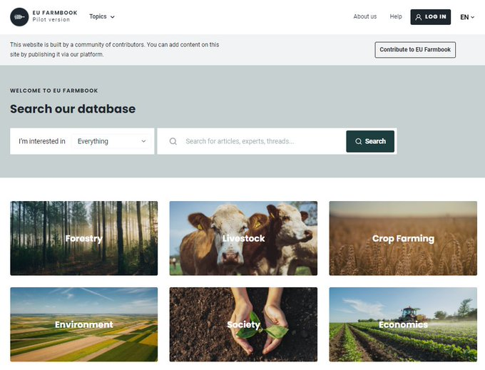 EUFarmBook's tweet photo. 📢"EUREKA! Making the #EUFarmBook a reality" - join our final online outreach event on Tuesday, 29th March 2022 #AKIS #FutureofCAP - the format will be simple &amp; user-friendly👩‍🌾👨‍🌾with three informative &amp; inspirational sessions👀Register here: https://t.co/nmJ0MPVXs8 https://t.co/tYIGIOMFjf