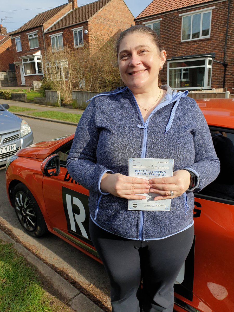 drivingnatalie's tweet photo. A huge congratulations to Kristina on passing her driving test today in Darlington.  Well done and safe driving 🚗 🚗 @REDinstructor @REDDriving https://t.co/4esbj7hWy1