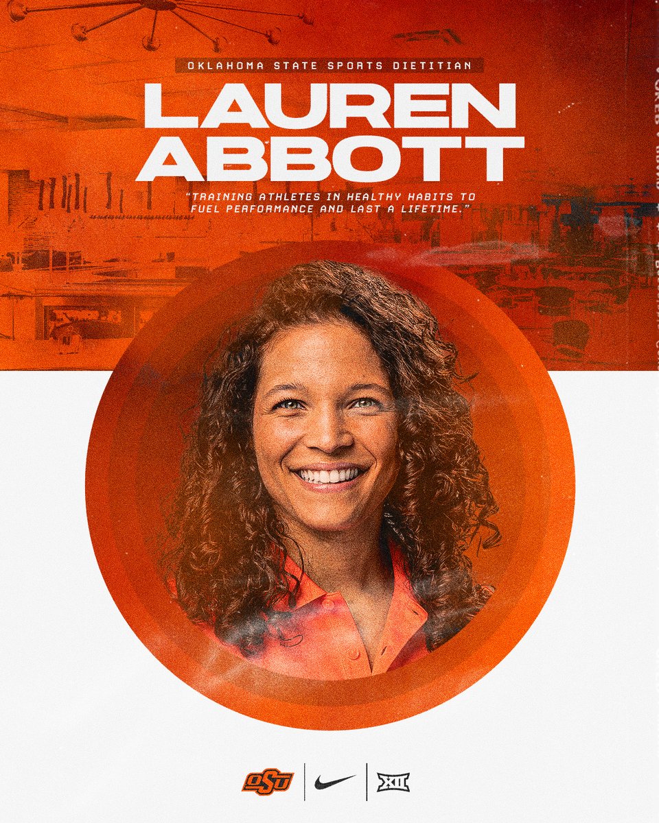 CowboyFB's tweet photo. It's National Sports Nutrition Month so we want to give a shoutout to amazing sports dietitian @lauren_g_abbott. 

#NextLevel I #GoPokes https://t.co/blQfCfwaRY