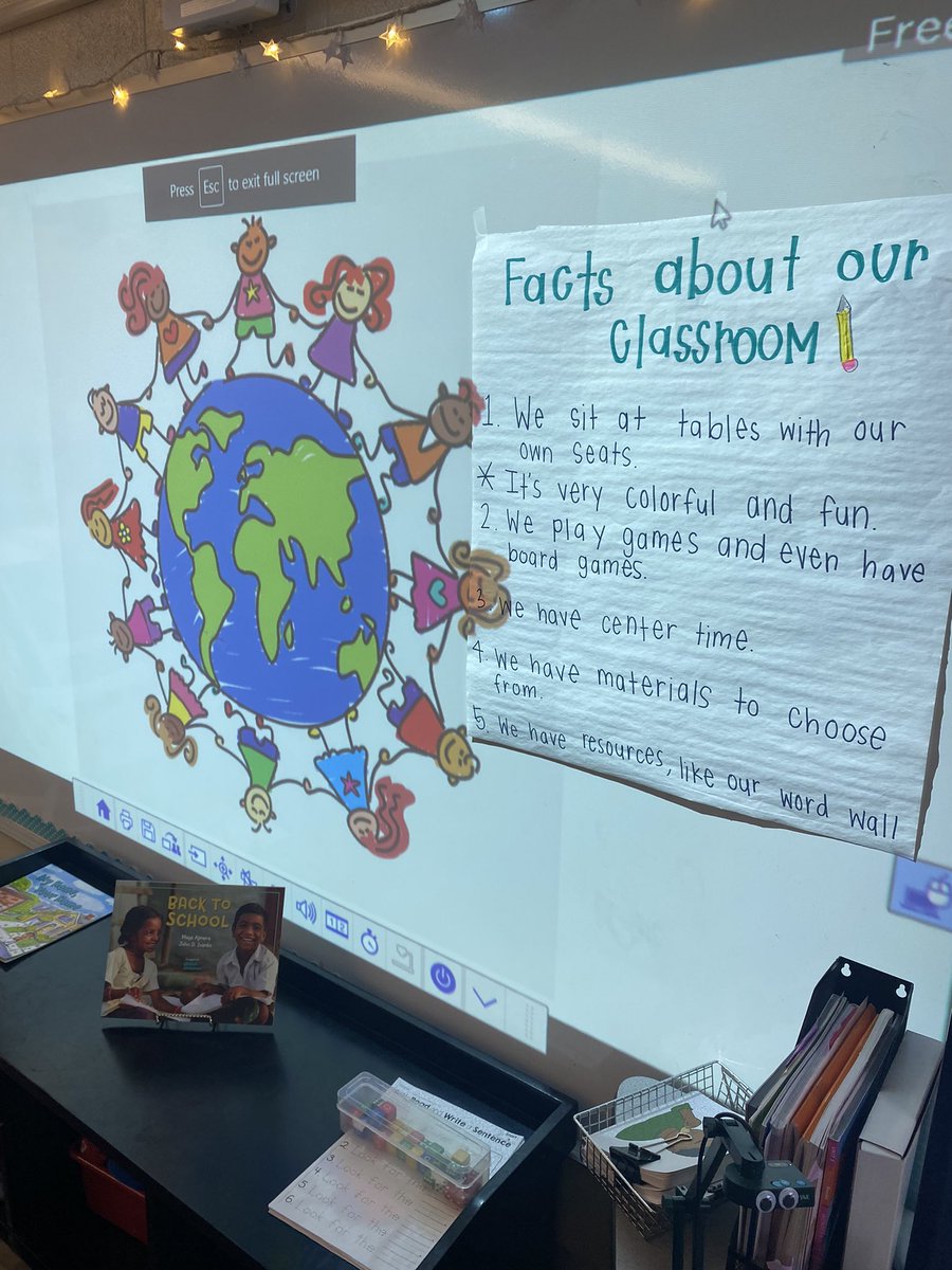 MissMarcheschi's tweet photo. Learning about classrooms around the world and comparing them to our own! https://t.co/yMtNShfyRK