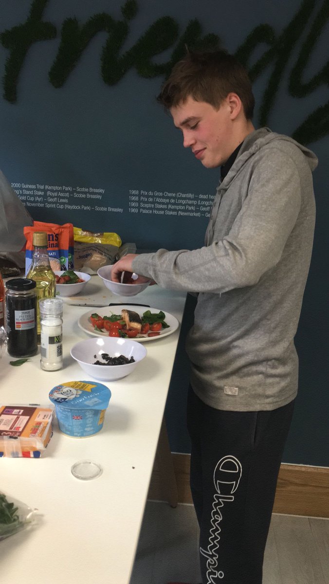 POSullevanHouse's tweet photo. Some easy to make and tasty dishes from our latest Jockey cooking workshop with @WhitemanOliver https://t.co/ptnX5jwXZ6