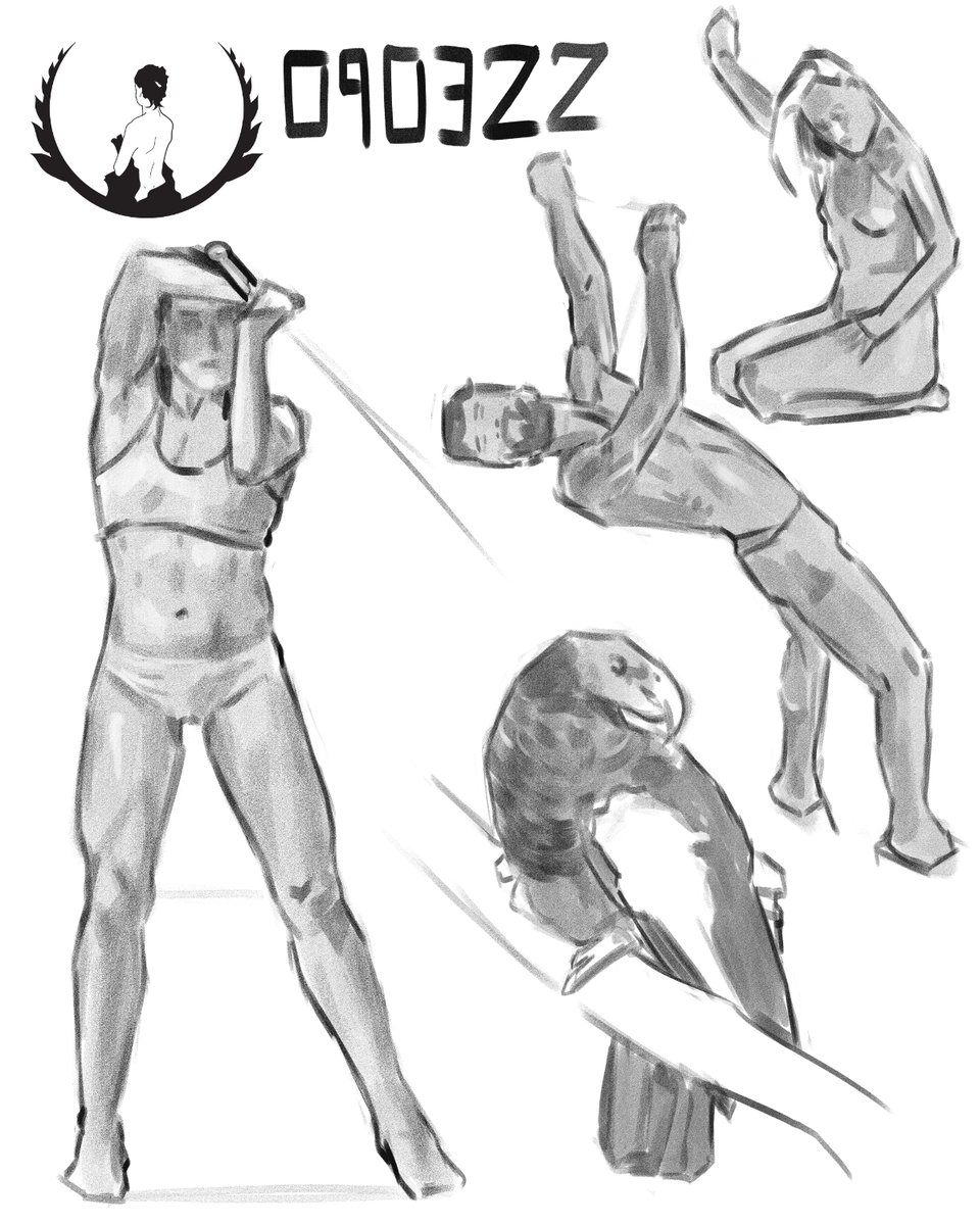LeneSaethre's tweet photo. Daily Warmup
- these have been difficult this last week. 😅

#art #drawing #practice #sketch #daily https://t.co/m83XelDHla