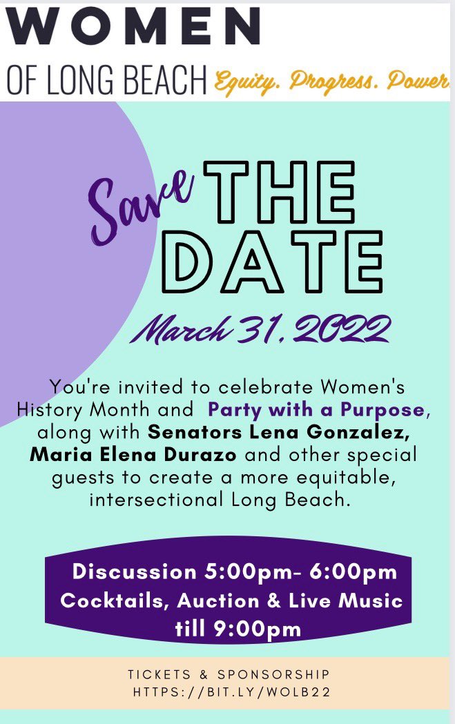 womenoflongbea1's tweet photo. The Women of Long Beach PAC wholeheartedly endorses @Mary_Zendejas1 @megankerr @DrJoniLB @RobertoUranga @Moyer4LongBeach . Congratulations candidates! Save the date for our event on March 31st! 🙌 https://t.co/wt2wtgwwsP