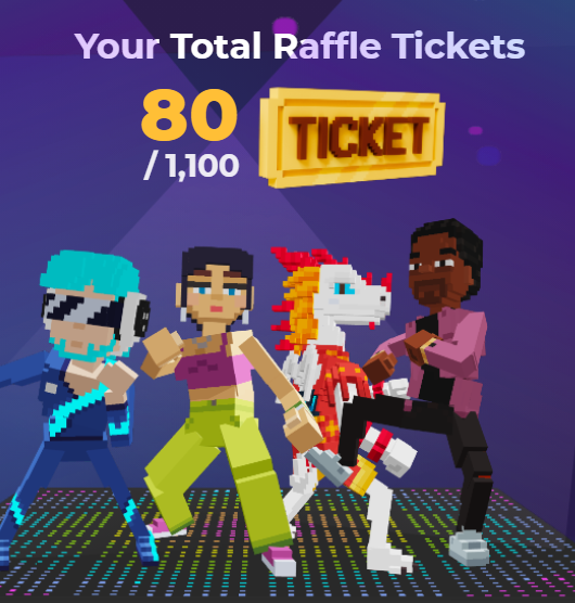 studentoftheo's tweet photo. @TheSandboxGame I just participated in the daily #SandboxAlphaS2Contest for a chance to earn up to 1,000 $SAND! Starting March 9 -  Show your Raffle Tickets. Check out my screenshot below! 👇 #SandboxAlphaS2 https://t.co/Ndn6PDb5h4