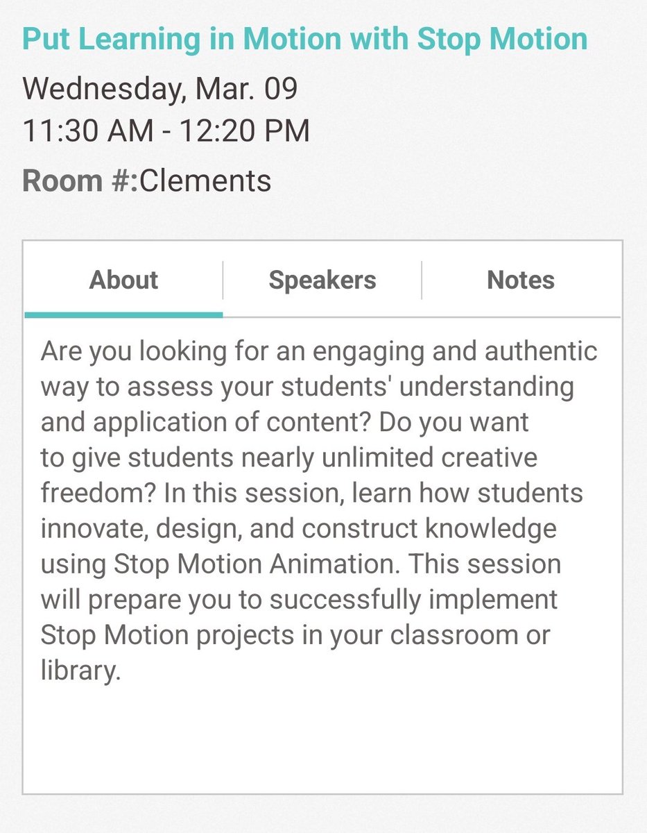 Hey #KySTE2022 stop by Clements at 11:30 today for a fun hands-on session with <a href="/lmsbarcus/">Rachel Barcus</a> and me using <a href="/HUEcameras/">HUE</a> to put learning into motion with #StopMotion