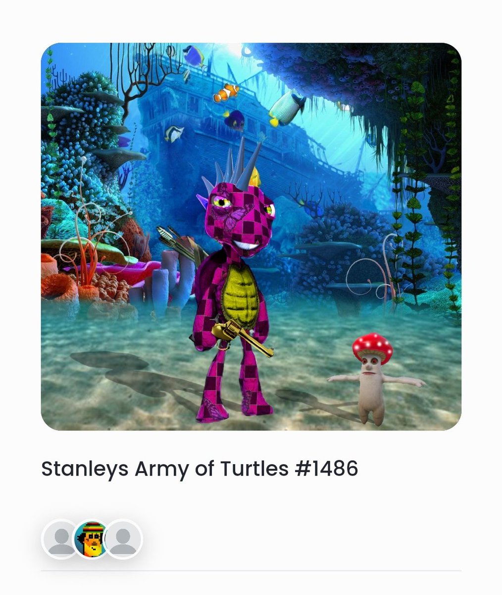 HadaNFT's tweet photo. Recently received the #SGBTurtles NFT airdrop.
Here are some favourites.
@Xwhales21 https://t.co/eGFxXGvErh