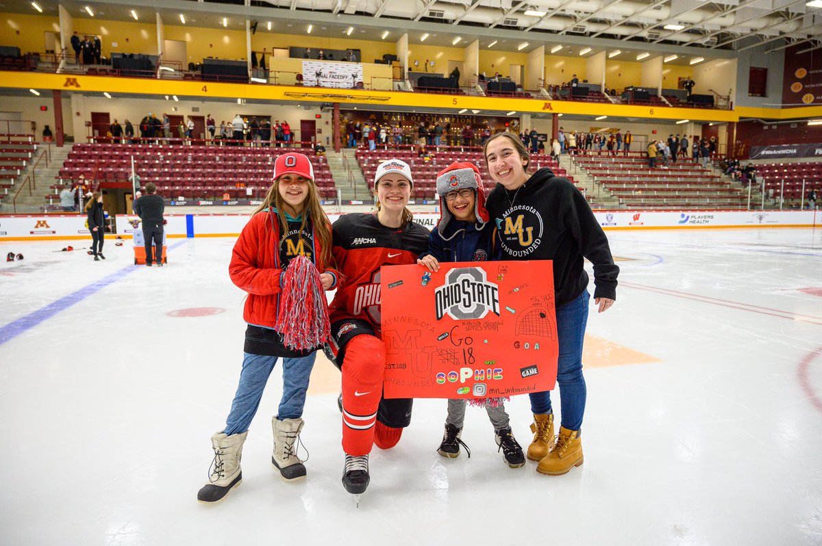 WCHA Hockey (@wcha_whockey) on Twitter photo It was special to celebrate growth of the game at Sunday’s championship with <a href="/MN_Unbounded/">Minnesota Unbounded</a>.
For more information on the Minnesota Unbounded program and ways to support, check out the link below! 👇
INFO➡️bit.ly/3MFjRRK It was special to celebrate growth of the game at Sunday’s championship with <a href="/MN_Unbounded/">Minnesota Unbounded</a>.
For more information on the Minnesota Unbounded program and ways to support, check out the link below! 👇
INFO➡️bit.ly/3MFjRRK