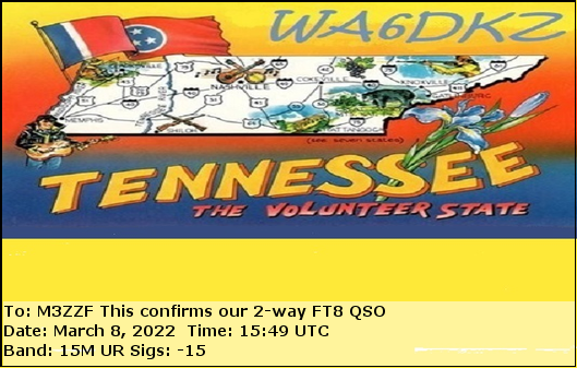 ukradiom3zzf's tweet photo. A Selection from my E-QSL inbox this evening, bands have been in pretty good shape to across the Pond.
Thanks to all these contacts .
#hamradio #hamr #amateurradio #digimodes #ft4 #ft8 #alwaysqsl #m3zzf π»π»πΆπ https://t.co/9hXLvnZzez