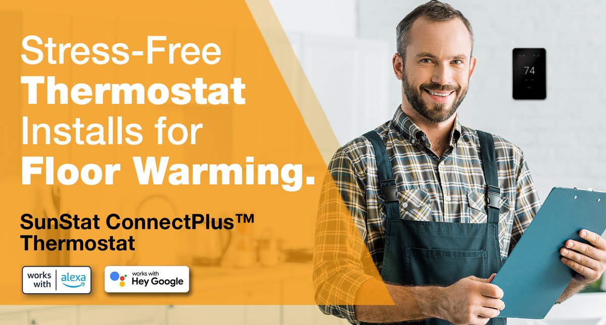 wattswater's tweet photo. Make your customers happy with a smart floor warming thermostat they’ll love. Get started today: https://t.co/eoxToEv7XZ
#SunTouch @SunTouch https://t.co/PPIlrrdjbi