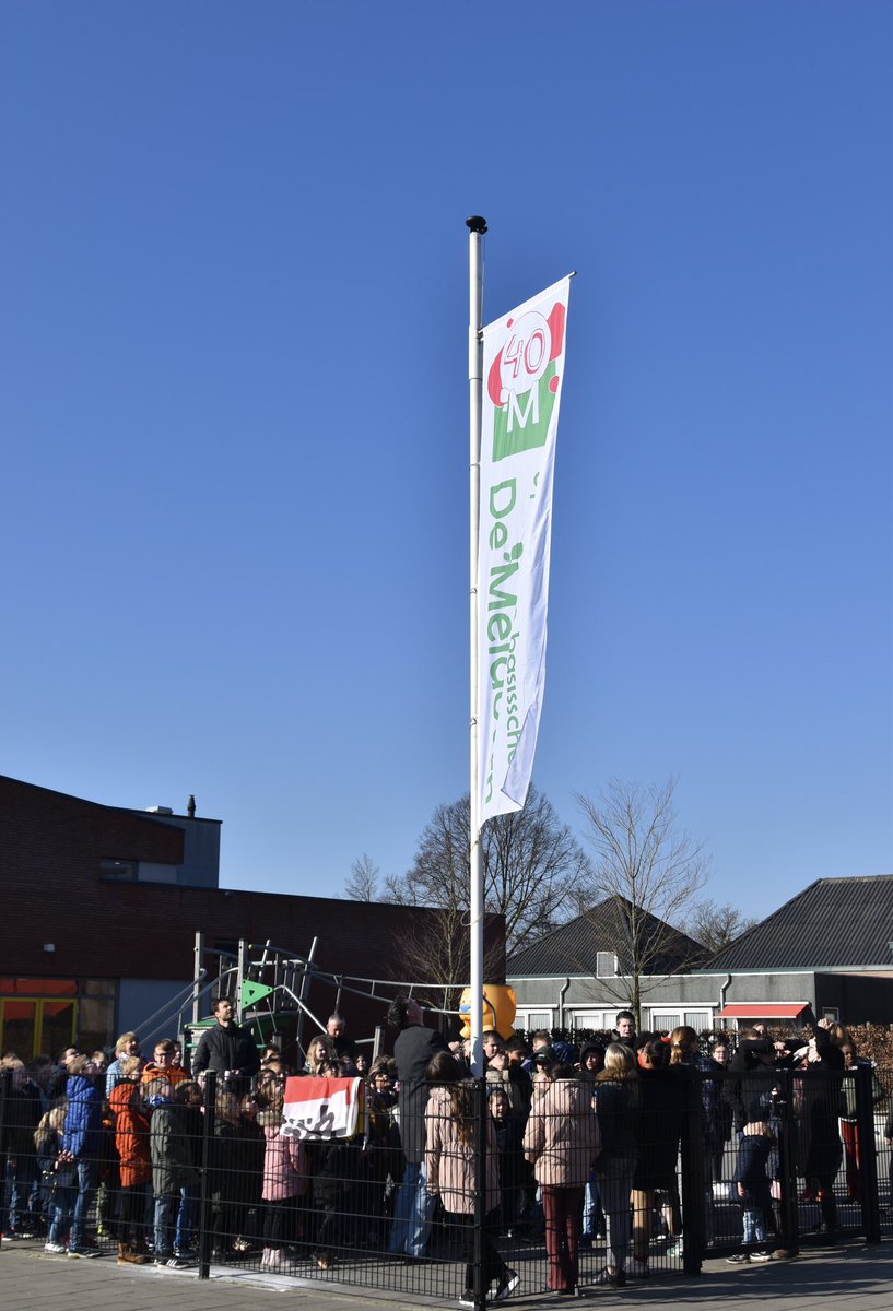 Deze week de Kick off gehouden voor het vieren van 40 jaar Obs. De Meidoorn.
