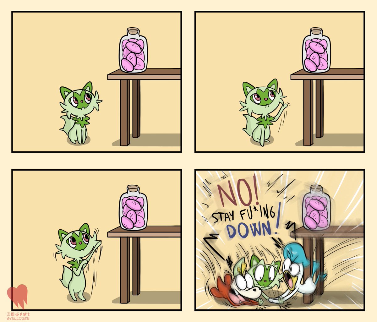 Pls don't be bipedal #pokemon #pokemon9gen #Sprigatito #PokemonScarletViolet