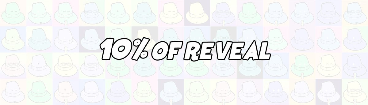 HatGuys_'s tweet photo. We are gradually unveiling our collection.
We are currently at 10%.
 
Thanks to:
RT &amp; LIKE
FOLLOW @HatGuys_ 

You are OG !

" #NFTCommunity #NFTGiveaway #NFT #NFTdrop #nftcollector " https://t.co/d0kuP3Uqs6