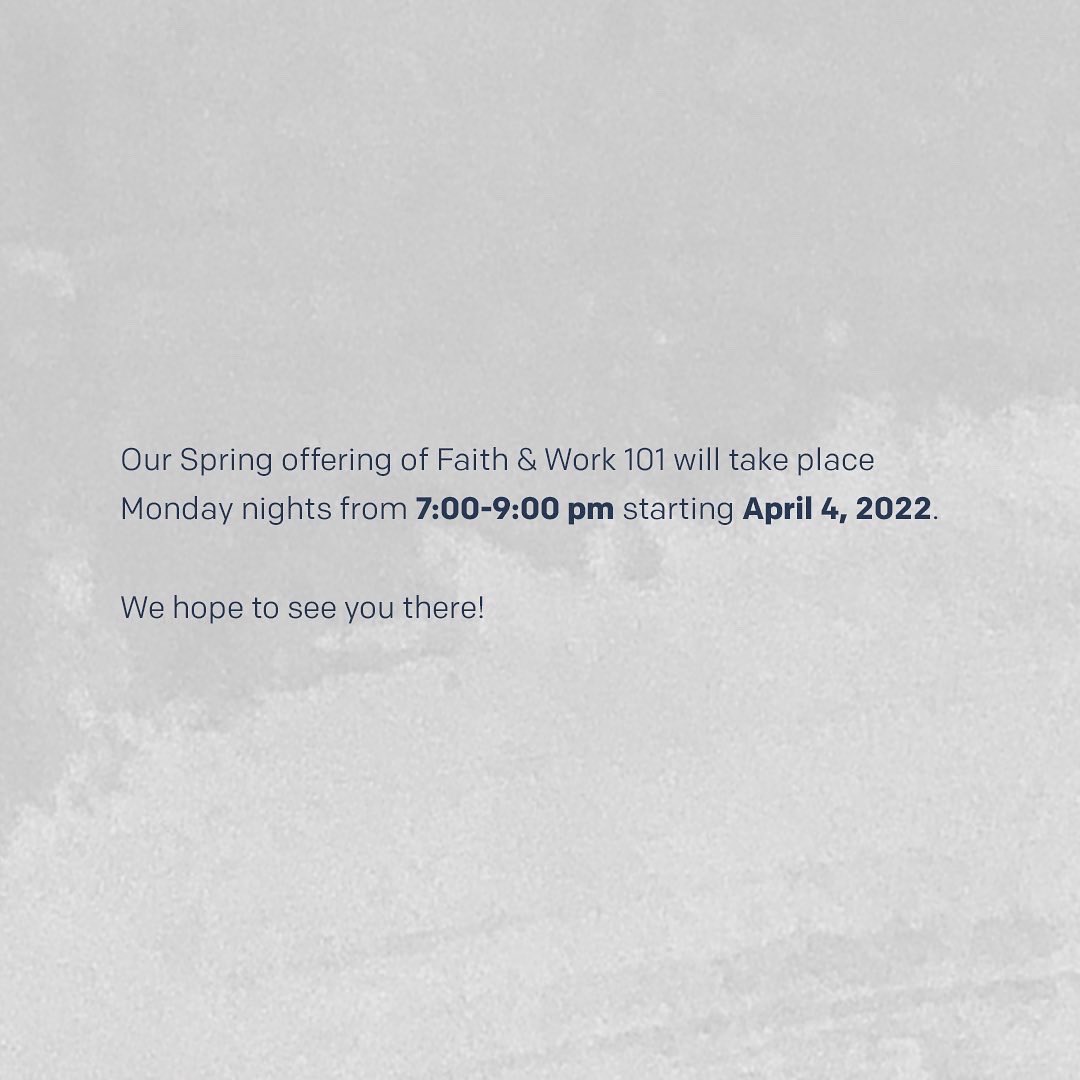 Center for Faith & Work tweet media