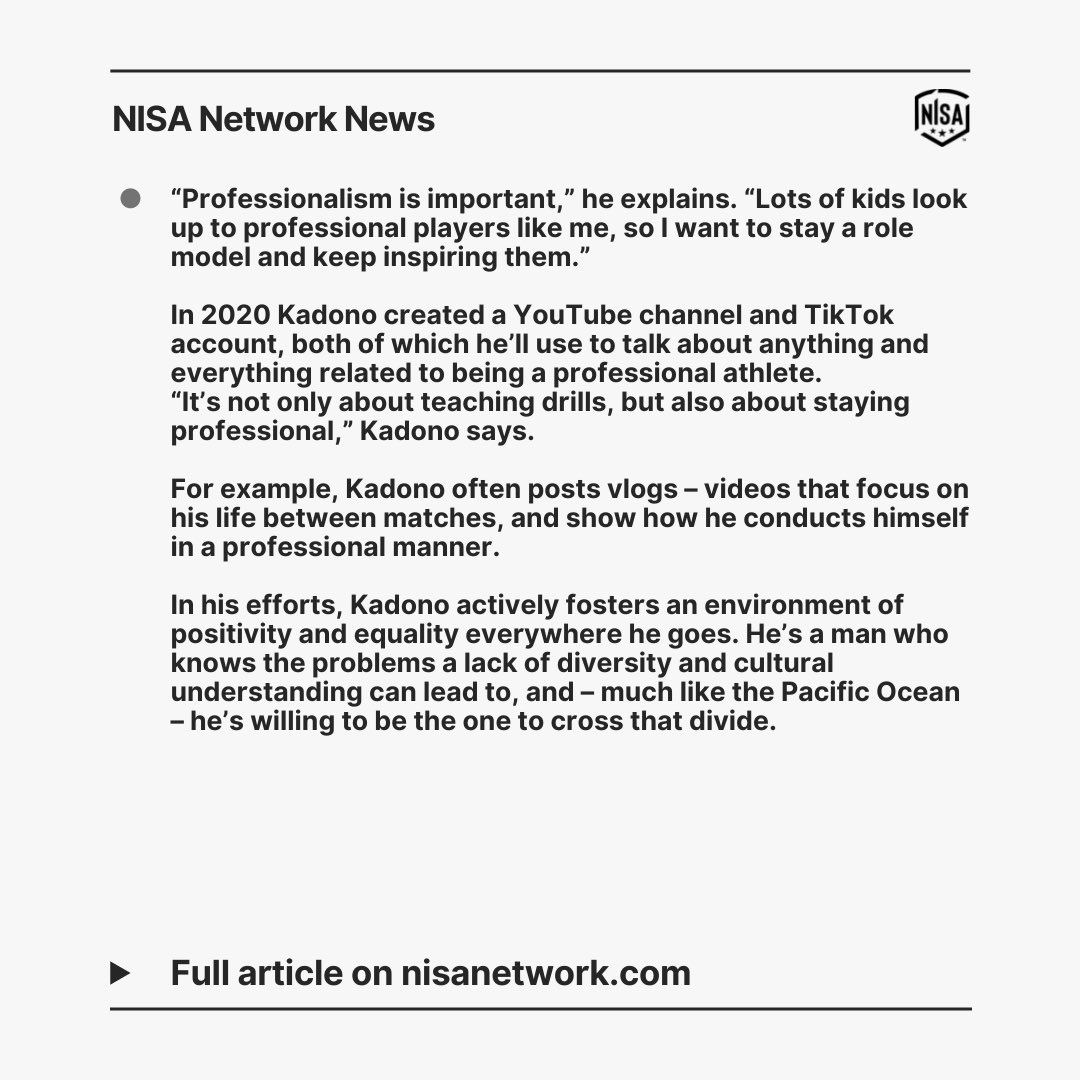 For Shinya Kadono, No Distance Is Too Far To Close Through Understanding <a href="/skadono97/">Shinya Kadono/門野真也</a> <a href="/CalUtdStrikers/">California United Strikers FC</a> <a href="/TheNISANetwork/">NISANetwork</a> nisa-network.com/2021/08/23/for…