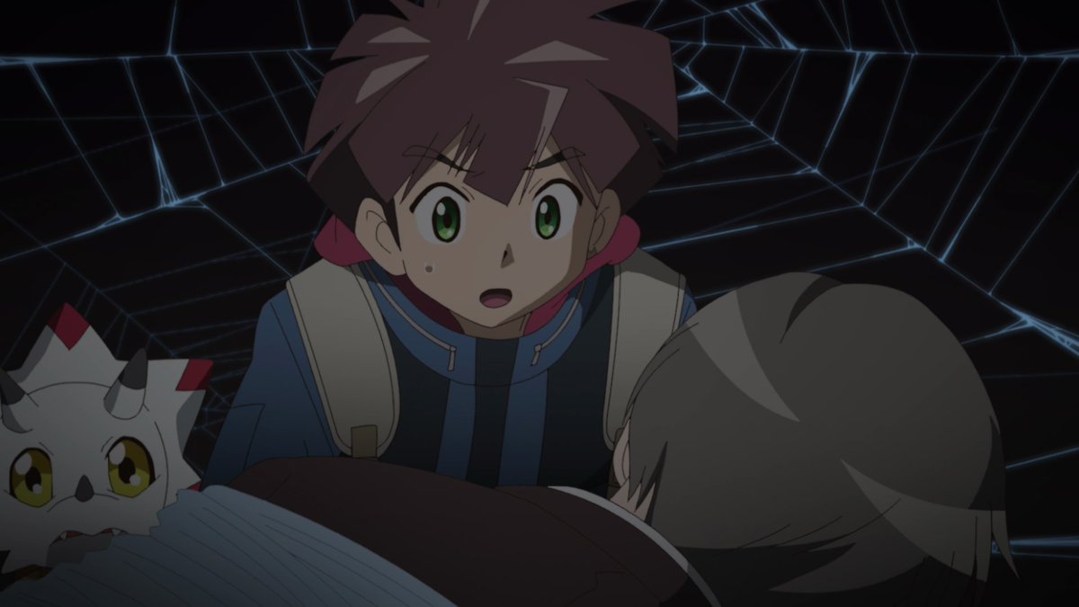 Toei Animation on X: Hiro and his friends visit an insect exhibit where a  Digimon who is hungry for brains is lurking nearby ~ ep. 21 of Digimon  Ghost Game is streaming