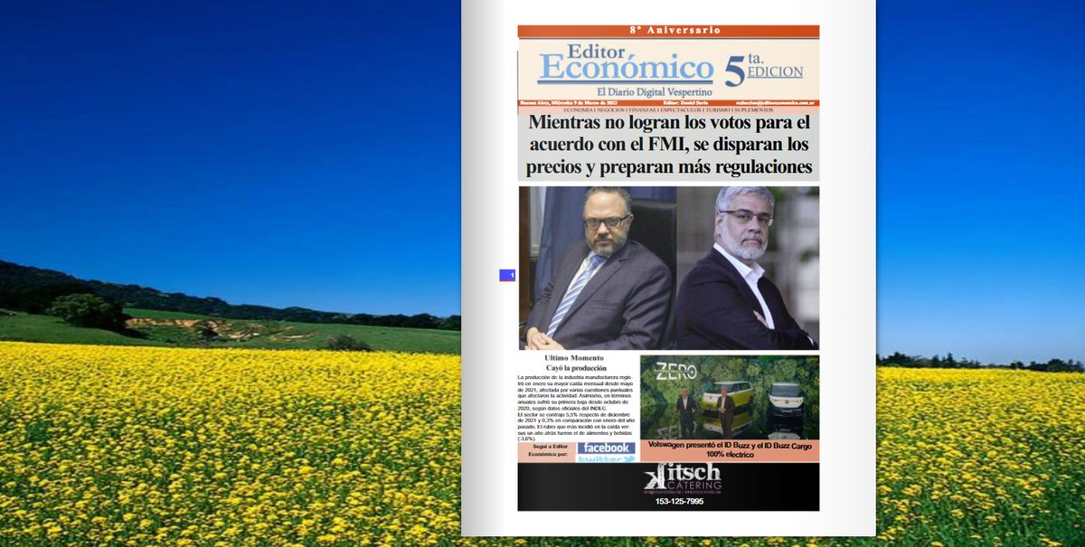 EditorEconomico's tweet photo. Ya está disponible la edición de hoy.
https://t.co/2hPFEahBvQ https://t.co/Ktxjtv6WTL