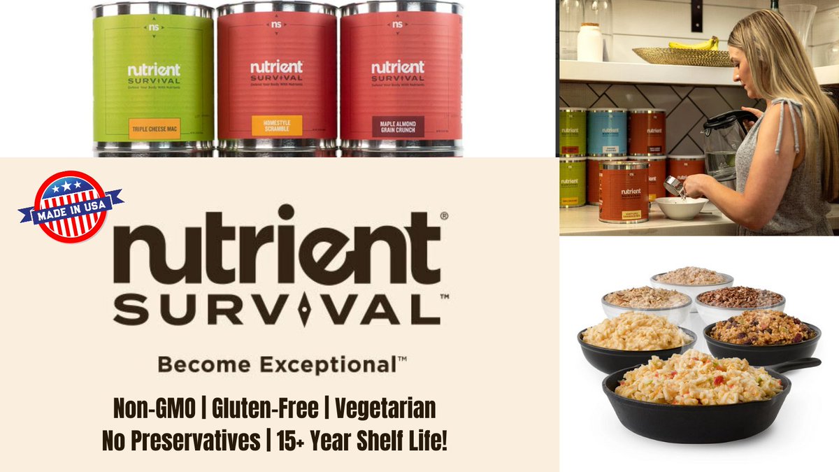 GamePlanExperts's tweet photo. Looking for the right emergency food supply for your family? Need something that is Non-GMO, Gluten Free, Vegetarian, and preservative free? We have what you need, when you need it!

#BePrepared. #StayPrepared.
#GamePlanExperts #survival #prepping #MRE #mealsreadytoeat #emergency https://t.co/7GP8gVkJQv