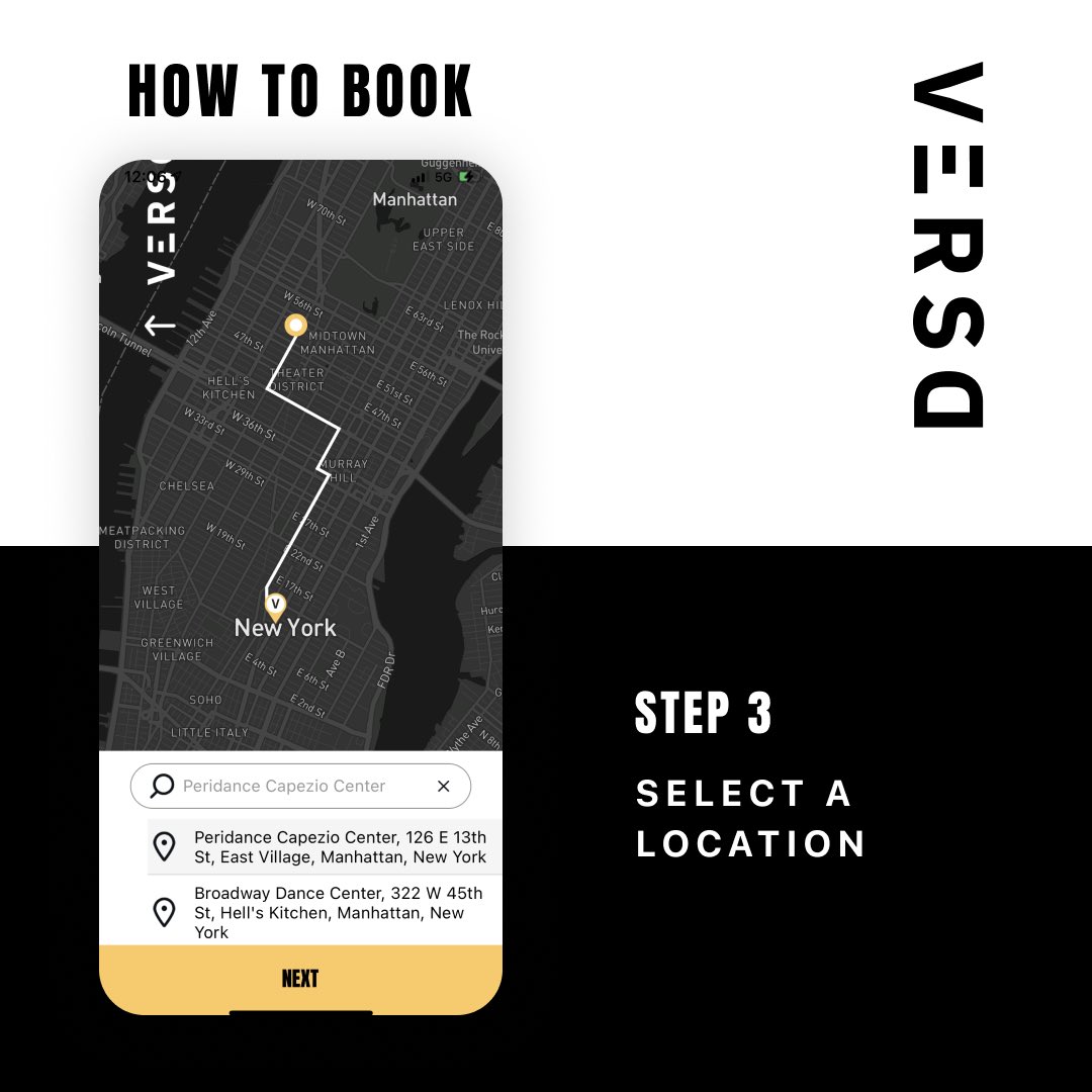 versdofficial's tweet photo. We've eliminated the hassle of back-and-forth DM's, unclear pricing and unlisted schedules, so that learning from the most inspiring people is as simple as 123! Go find inspiration on the app now!

#versd #versdapp #app #howto #book #lessons #nytalent #nyc #newyork #daretodream https://t.co/PtA6XQS47u
