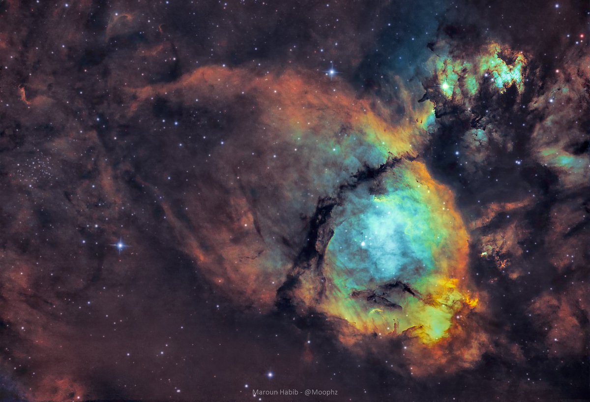 Moophz's tweet photo. The Fishhead Nebula/IC1795/Tanphocious 37
This nebula appears to be many like a head of a fish,to others like the head of something else. Spans from the bottom of the famous heart of Cassiopeia

Info for nerds: https://t.co/xcAgmXBeIY

#astrophotography #astronomy #lebanon #space https://t.co/iSPmY2OGIq