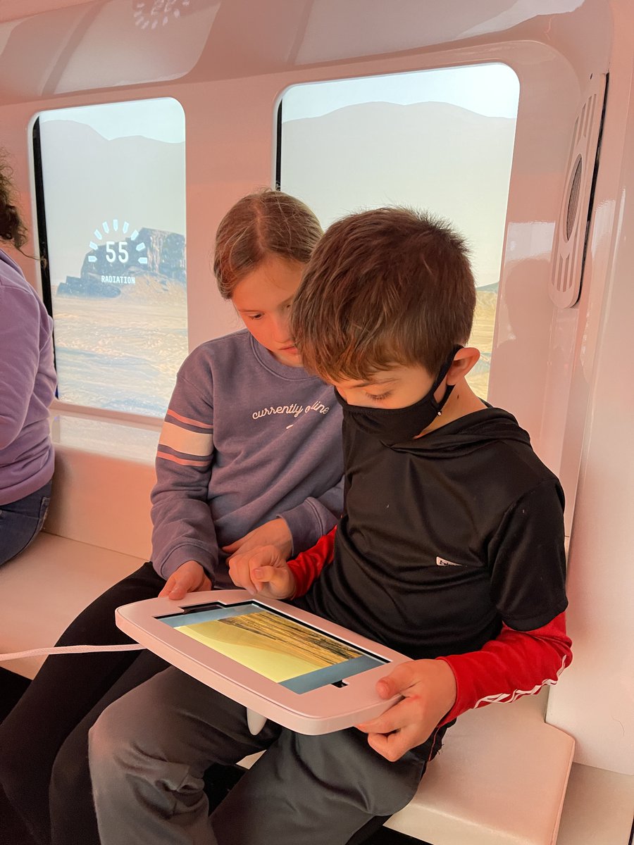 smith_station's tweet photo. Have you spotted the @LearningUNDFTD mobile STEM lab yet? This week, we have a very special visitor to the SSES parking lot. Students kicked off today with hands-on activities to solve engineering design challenges – check out these pics from today's sessions! https://t.co/jWdDfJaqCV