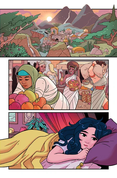 I love drawing this world so I hope you join us on the Young Diana ride again! 
