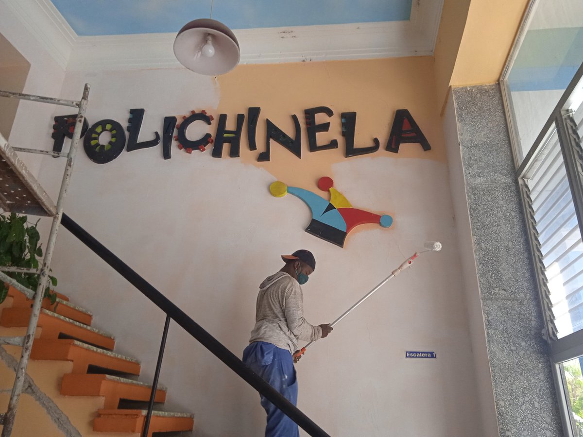 CarlosGP0720's tweet photo. Continúan los trabajos de reparación y mtto de instituciones culturales en #CiegodeAvila. Son intervenidos el Teatro Principal, Abdala, Iriondo y cine Nicaragua. Responde este accionar a planteamientos de encuentros con la vanguardia artística.
#CubaVive https://t.co/Ksh4iGjzAd