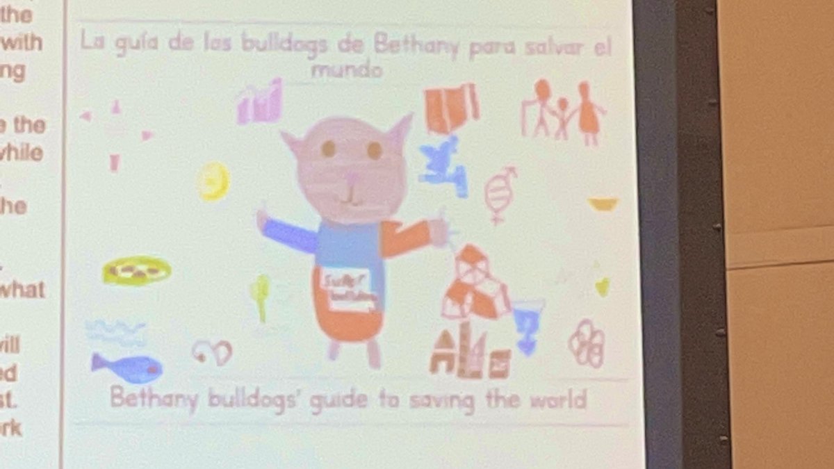 MaryMacPorter1's tweet photo. Look how amazing! These 2nd graders have a plan to save the world and with @Ms_Ana_Herrera’s guidance they are putting it in action. These kiddos know their #SDGs and are doing all kinds of things to make them a reality like composting, recycling, food drives, you name it. https://t.co/34HS47IC7T