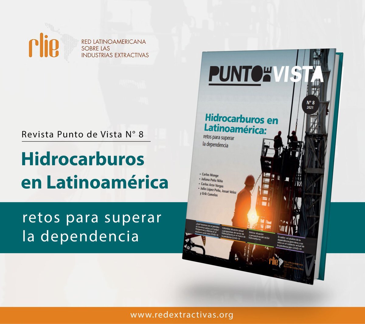 RLIE_'s tweet photo. #RLIE | Revista Punto de Vista
📙 Hidrocarburos en Latinoamérica: retos para superar la dependencia
Accede a la publicación aquí 👇👇👇
https://t.co/lPvfy9k4ZT https://t.co/WYGU6ZJNcN