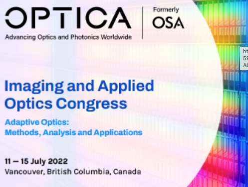Make sure to registers soon before 16 March: optica.org/en-us/meetings…