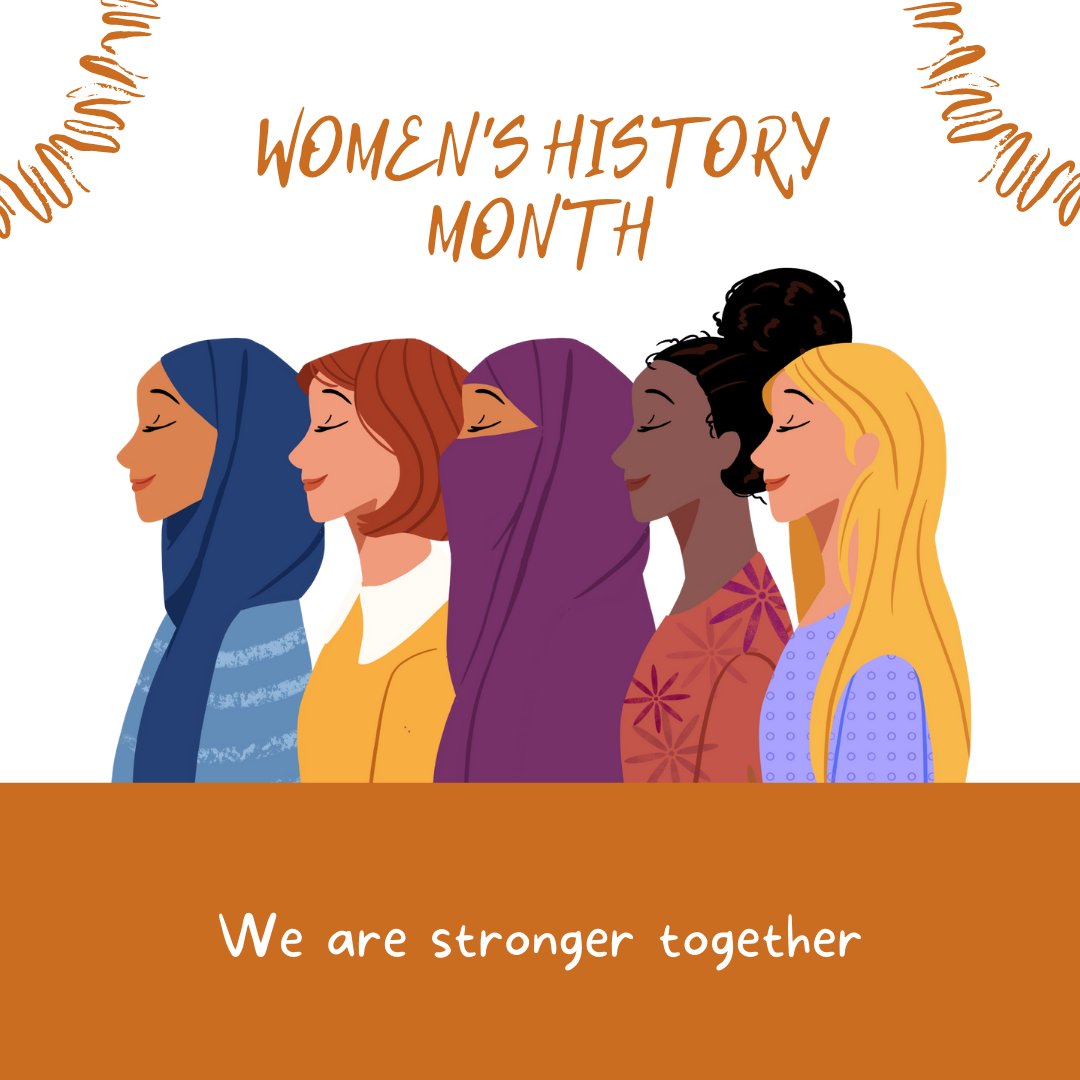MaroonsLibrary's tweet photo. It's Women's History Month.  Check out the display at the front of the library for inspiring books for the month. #ehslibrary #elginhighschool #elginil #maroonstrong #maroonpride https://t.co/ihBUOnj4pq