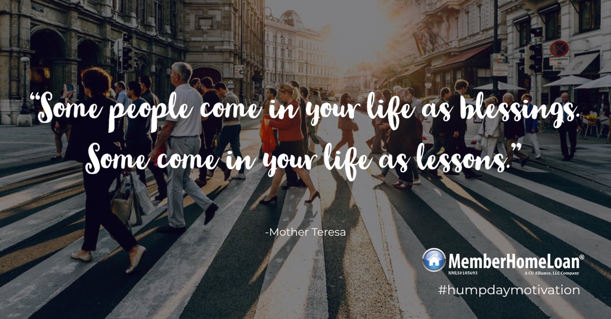 "Some people come in your life as blessings. Some come in your life as lessons." - Mother Theresa
#WednesdayWisdom #wednesdayvibes #humpdaymotivation #lifesblessings #lifeslessons