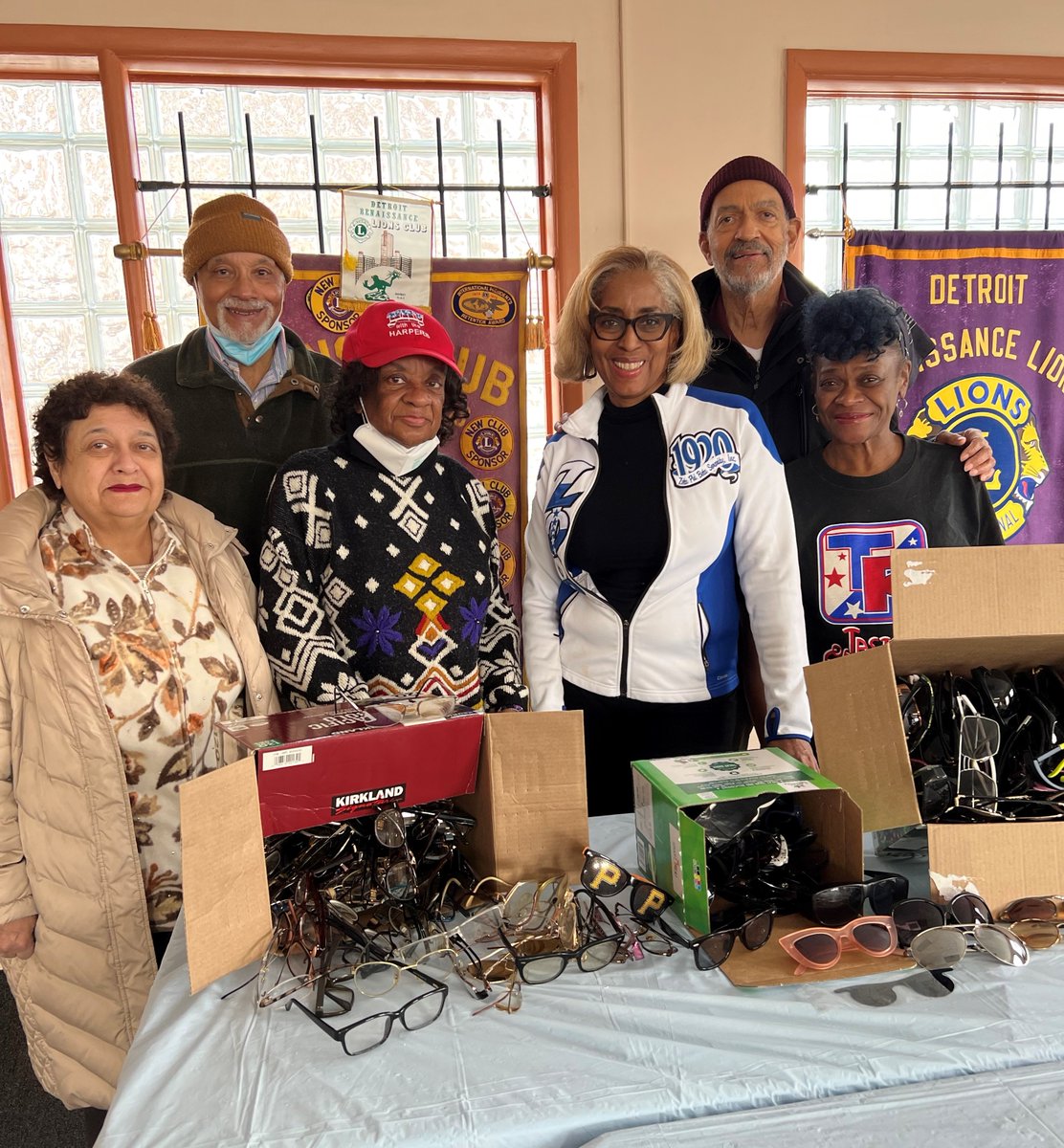 MOSTMinistries1's tweet photo. Members of the Lions Clubs of Metro Detroit recently came to MOST's Mission Center in Ann Arbor to tour our facilities, volunteer, and drop off donated eyeglasses. We are blessed by their support! Visit our website if you are interested in donating eyeglasses or taking a tour. https://t.co/9XZEWpg1Dw