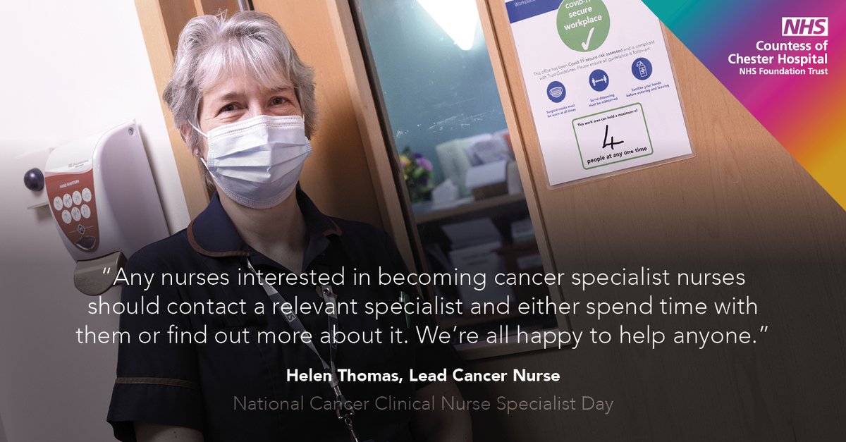 TheCountessNHS's tweet photo. Helen Thomas, Lead Cancer Nurse, is keen to encourage nurses interested in becoming a cancer nurse specialist to find out more. #CNSDay #CNSDay2022

❗We’re recruiting for a CNS right now, but you’ll have to be quick as it closes today: https://t.co/PYNLaMZQZ4 https://t.co/jfarsJma51